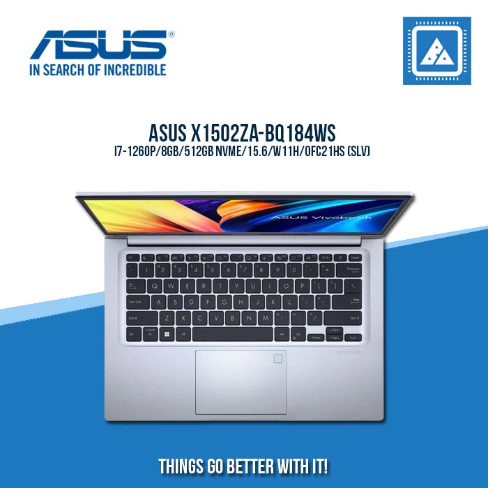 ASUS X1502ZA-BQ184WS I7-1260P | Best for Students and Freelancers Laptop