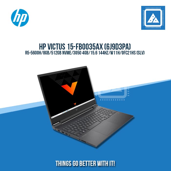 HP VICTUS 15-FB0035AX (6J9D3PA) R5-5600H | Best for Students and Freelancers Laptop