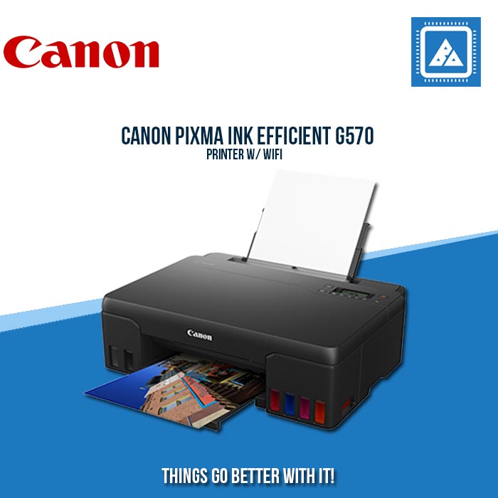 CANON PIXMA INK EFFICIENT G570 PRINTER W/ WIFI