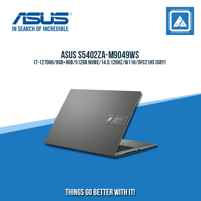 ASUS S5402ZA-M9049WS I7-12700H | Best for Students and Freelancers Laptop