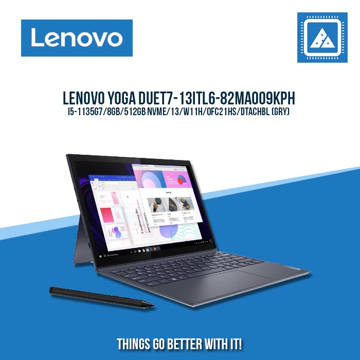 LENOVO YOGA DUET7-13ITL6-82MA009KPH I5-1135G7 | Best for Students and Freelancers Laptop