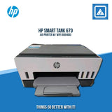 HP SMART TANK 670 AIO PRINTER W/ WIFI (6UU48A)