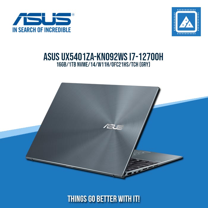 ASUS UX5401ZA-KN092WS I7-12700H/16GB/1TB NVME | BEST FOR STUDENTS AND FREELANCERS LAPTOP