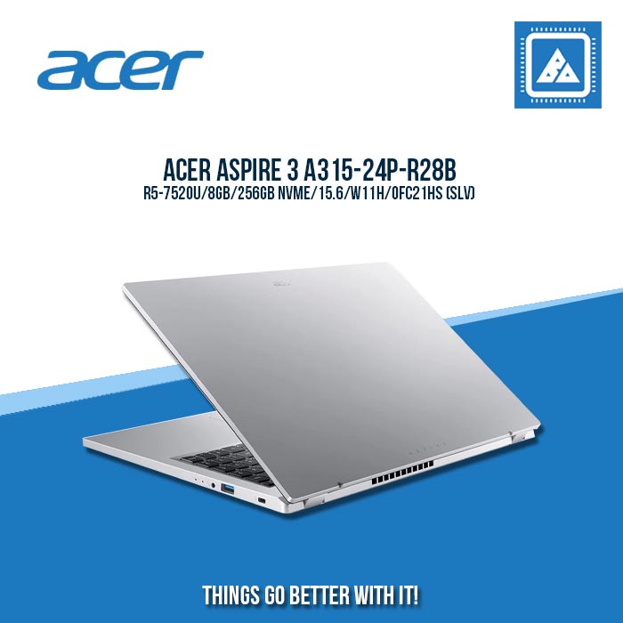 ACER ASPIRE 3 A315-24P-R28B R5-7520U/8GB/256GB NVME | BEST FOR STUDENTS AND FREELANCERS LAPTOP