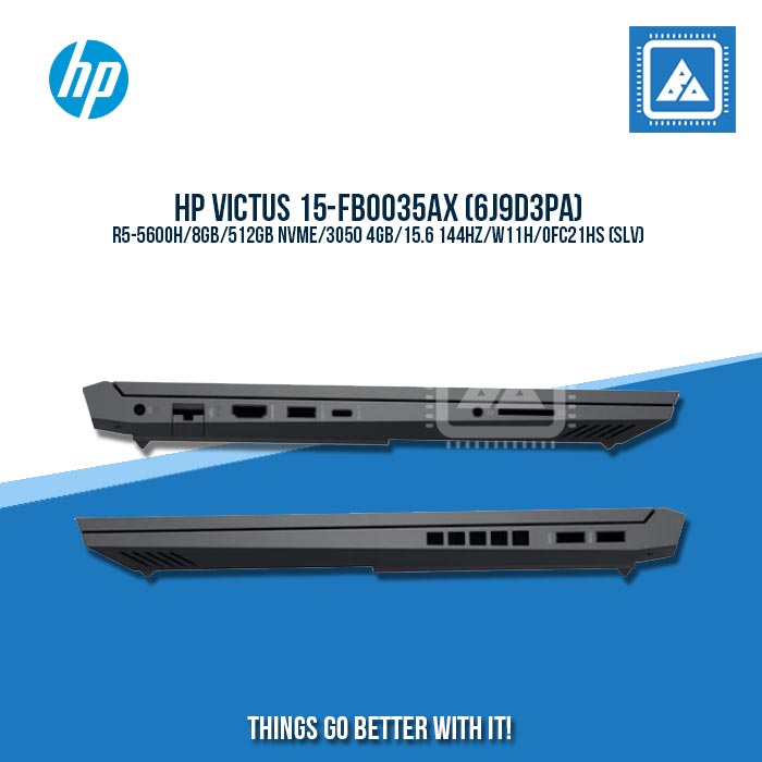 HP VICTUS 15-FB0035AX (6J9D3PA) R5-5600H | Best for Students and Freelancers Laptop