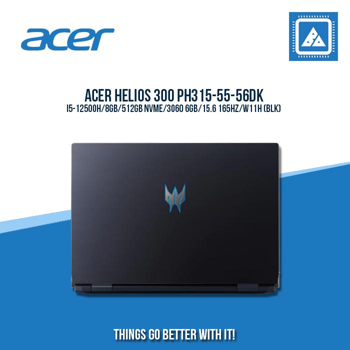 ACER HELIOS 300 PH315-55-56DK I5-12500H | Gaming Laptop And AutoCAD Users