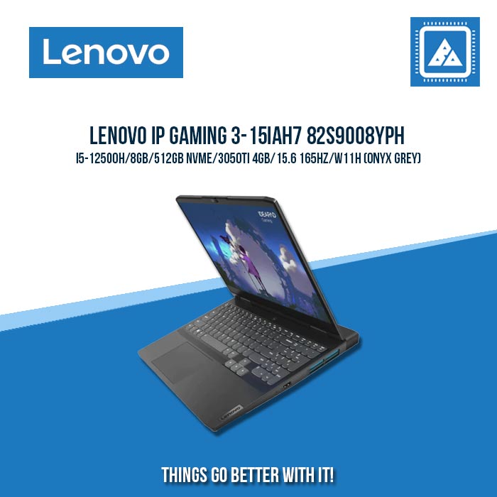 LENOVO IP GAMING 3-15IAH7 82S9008YPH I5-12500H | Gaming Laptop And AutoCAD Users