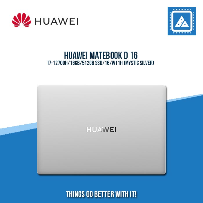 HUAWEI MATEBOOK D 16 I7-12700H | Best for Students and Freelancers Laptop