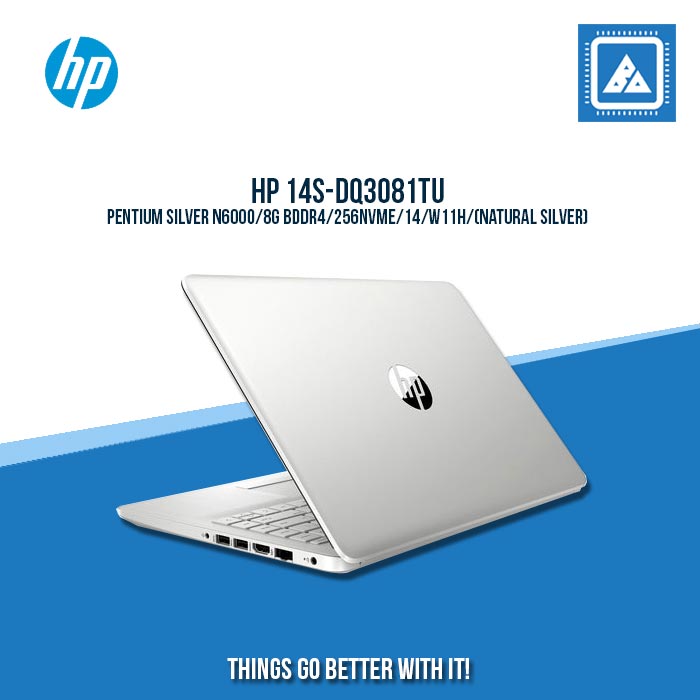 HP 14S-DQ3081TU (79J54PA) PEN-N6000/8GB/256GB NVME | BEST FOR STUDENTS LAPTOP