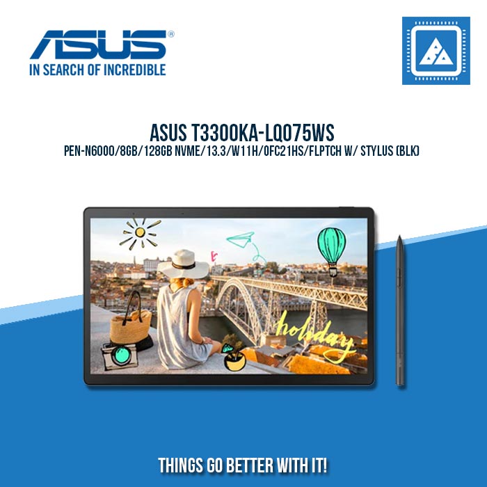 ASUS T3300KA-LQ075WS PEN-N6000 | Best for Students Laptop