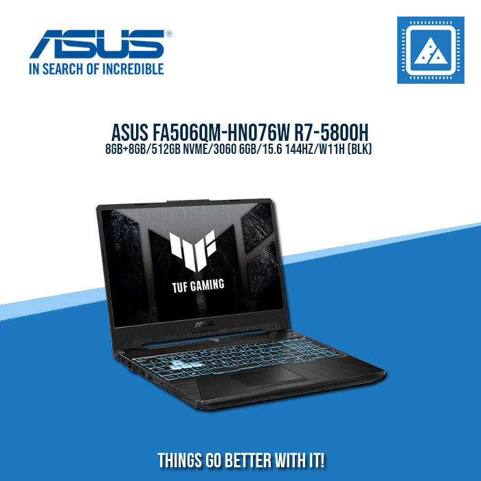 ASUS FA506QM-HN076W R7-5800H  | Gaming Laptop And AutoCAD Users