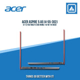 ACER ASPIRE 5 A514-55-302J I3-1215U/8GB/512GB NVME | BEST FOR STUDENTS LAPTOP