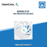 DEEPCOOL FC120 ARGB 120MM FAN (3PCS/PACK)