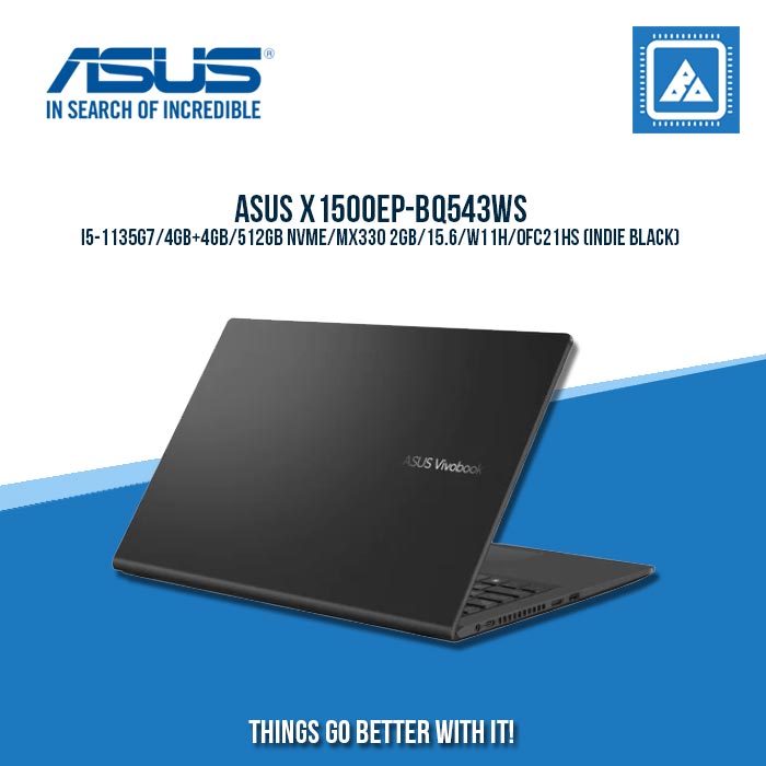 ASUS X1500EP-BQ543WS I5-1135G7 |Best for Students and Freelancers Laptop