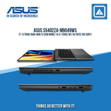 ASUS S5402ZA-M9049WS I7-12700H | Best for Students and Freelancers Laptop