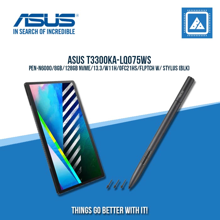 ASUS T3300KA-LQ075WS PEN-N6000 | Best for Students Laptop
