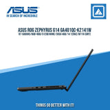 ASUS GA401QC-K2141W R7-5800HS/8GB+8GB/512GB NVME/3050 4GB | BEST FOR GAMING AND AUTOCAD LAPTOP