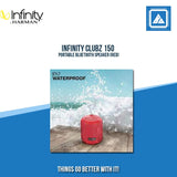 INFINITY CLUBZ 150 PORTABLE BLUETOOTH SPEAKER (RED)