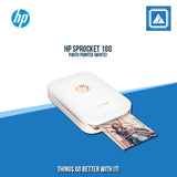 HP SPROCKET 100 PHOTO PRINTER (WHITE)