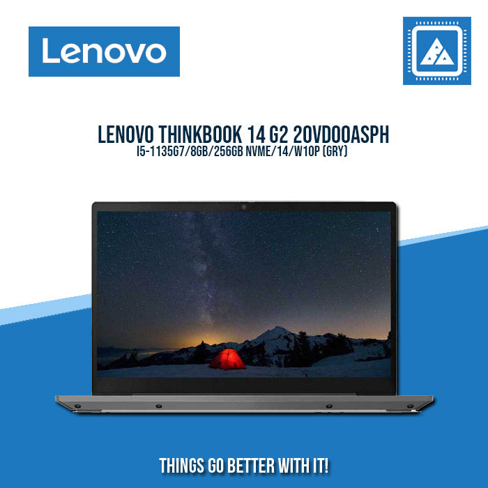 LENOVO THINKBOOK 14 G2 20VD00ASPH I5-1135G7 | Best for Student Laptop
