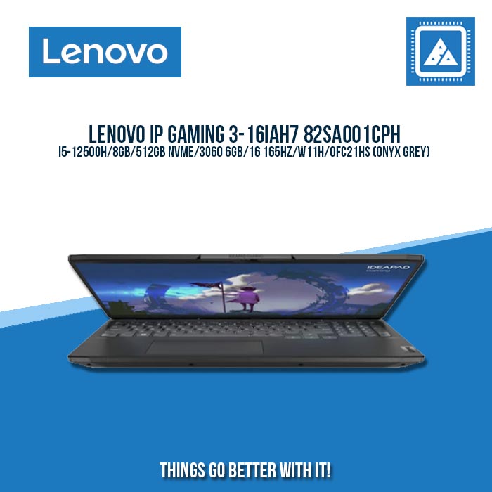 LENOVO IP GAMING 3-16IAH7 82SA001CPH I5-12500H | Gaming Laptop And AutoCAD Users
