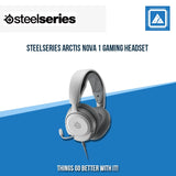 STEELSERIES ARCTIS NOVA 1 GAMING HEADSET (BLACK)