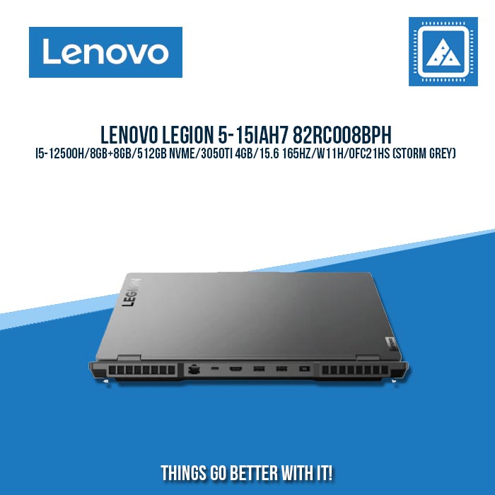 LENOVO LEGION 5-15IAH7 82RC008BPH I5-12500H/8GB+8GB/512GB NVME/3050TI 4GB | BEST FOR GAMING AND AUTOCAD LAPTOP