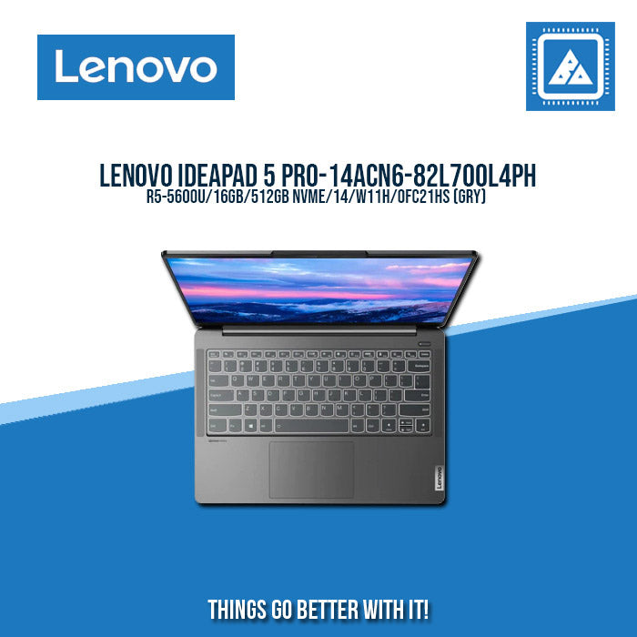 LENOVO IDEAPAD 5 PRO-14ACN6-82L700L4PH  Best for Freelancers and Students
