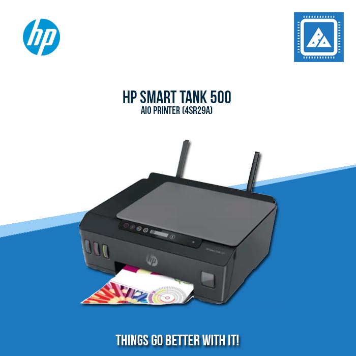 Hp Smart Tank 500 Aio Printer 4sr29a Bluearm Computer Store 4623