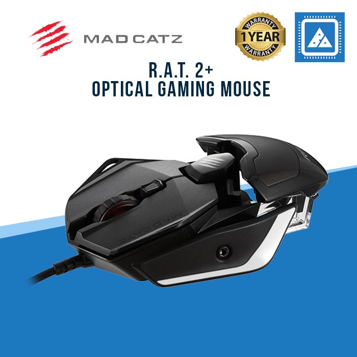 Mad Catz The Authentic R.A.T. 2+ Optical Gaming Mouse – BlueArm ...