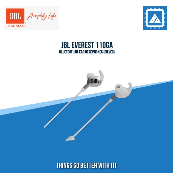 JBL EVEREST 110GA BLUETOOTH IN-EAR HEADPHONES (SILVER)