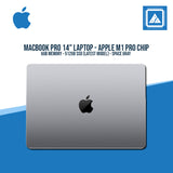 MacBook Pro 14" Laptop - Apple M1 Pro chip - 16GB Memory - 512GB SSD (Latest Model) - Space Gray (Preorder 1-2 weeks)