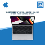 MacBook Pro 14" Laptop - Apple M1 Pro chip - 16GB Memory - 512GB SSD (Latest Model) - Space Gray (Preorder 1-2 weeks)